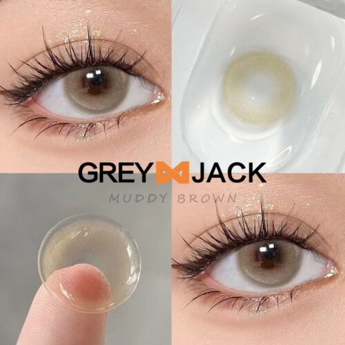 Grey N Jack power color contact lens